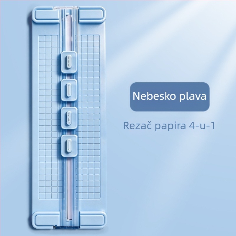 4-u-1 dvostrani rezač papira A3, ručni rezač za ured, mini rezač za fotografije