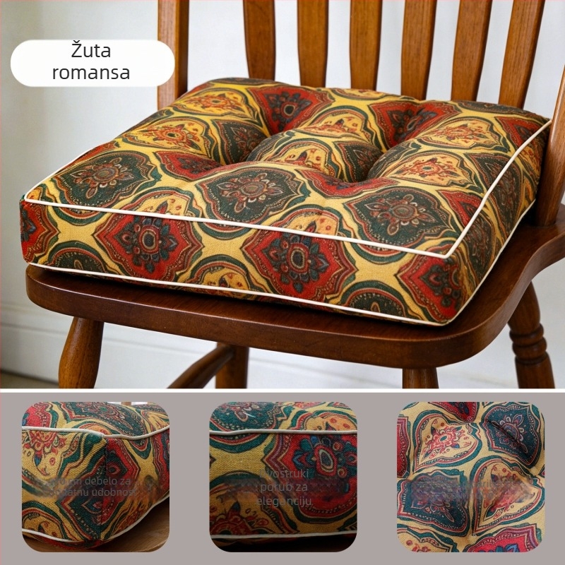 Jastučić za sjedenje s povećanim visinom i debljinom, za učenike i uredske stolice, tatami jastuk, velik mekani futon jastuk za prozorsku klupu