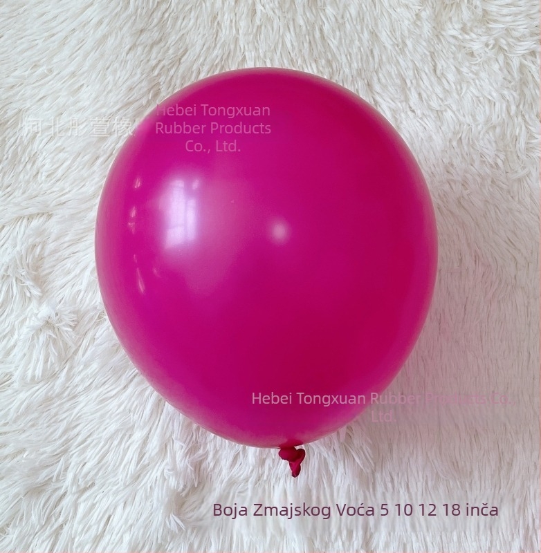 Tong Xuan lateks baloni, 12 inča, mat završni sloj, standardne veličine, za vjenčanja i zabave, s logotipom, višebojna mješavina