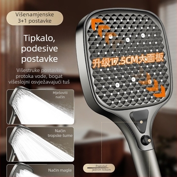 Set tuš glave s velikim panelom i visokim tlakom za kućnu kupaonicu