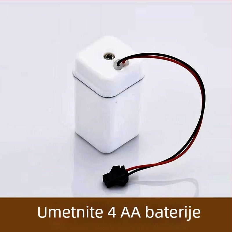 Kutija baterija senzorskog pisoara, induktivno 6V, 4 ćelije AA/AAA, pametan dodatak