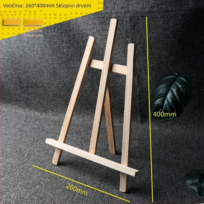 Drveni držač knjiga i stalak za izlaganje za knjige, tablete i telefone; vertikalna stolna podrška.