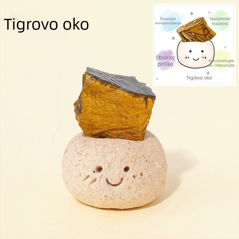 Prirodni kvarc Citrine – kamen u obliku graha, stolna dekoracija, DIY difuzni kamen za aromaterapiju i talisman sreće