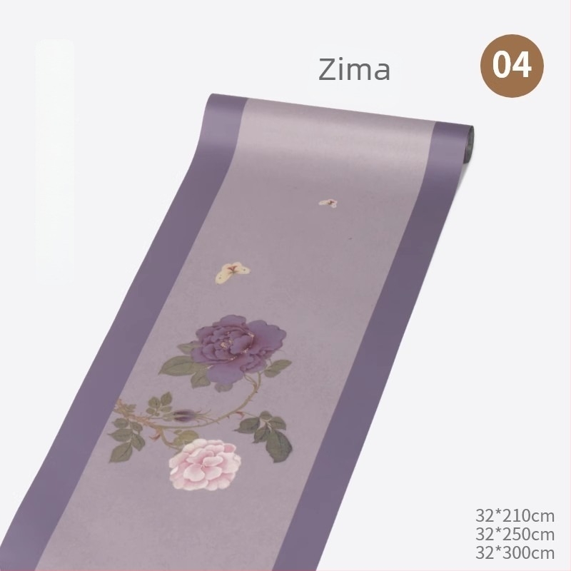 Svileni vodootporni stolni runner za čaj – zen inspiracija, moderan kineski stil, dugačak komad tkanine