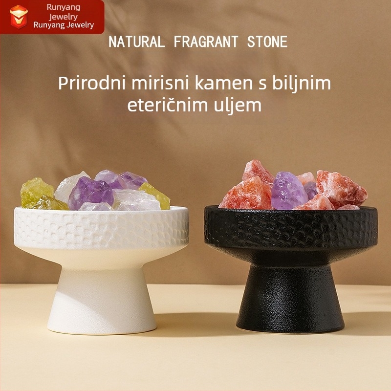Prirodni kristalni sirovi kamen za difuziju mirisa i unutarnju dekoraciju doma