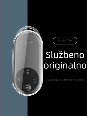 Kućište za daljinski upravljač Wenjie M9 2024 (Huawei M9 Ultra MAX verzija) – TPU, jednostavan dizajn