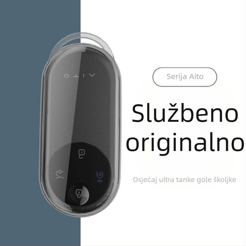  Kućište za daljinski upravljač Wenjie M9 2024 (Huawei M9 Ultra MAX verzija) – TPU, jednostavan dizajn