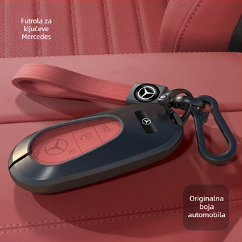 Kućište za ključ Mercedes-Benz za GLC300L, C260L, E300L, C200L i S400 – visoka kvaliteta, cinkova legura, dizajn sa 24 tipke
