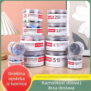 Metalni klip za dokumente i uredske potrepštine, šareni klips za bilješke i ispite