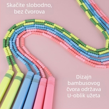 Dekorativno užet za preskakanje za djecu i početnike