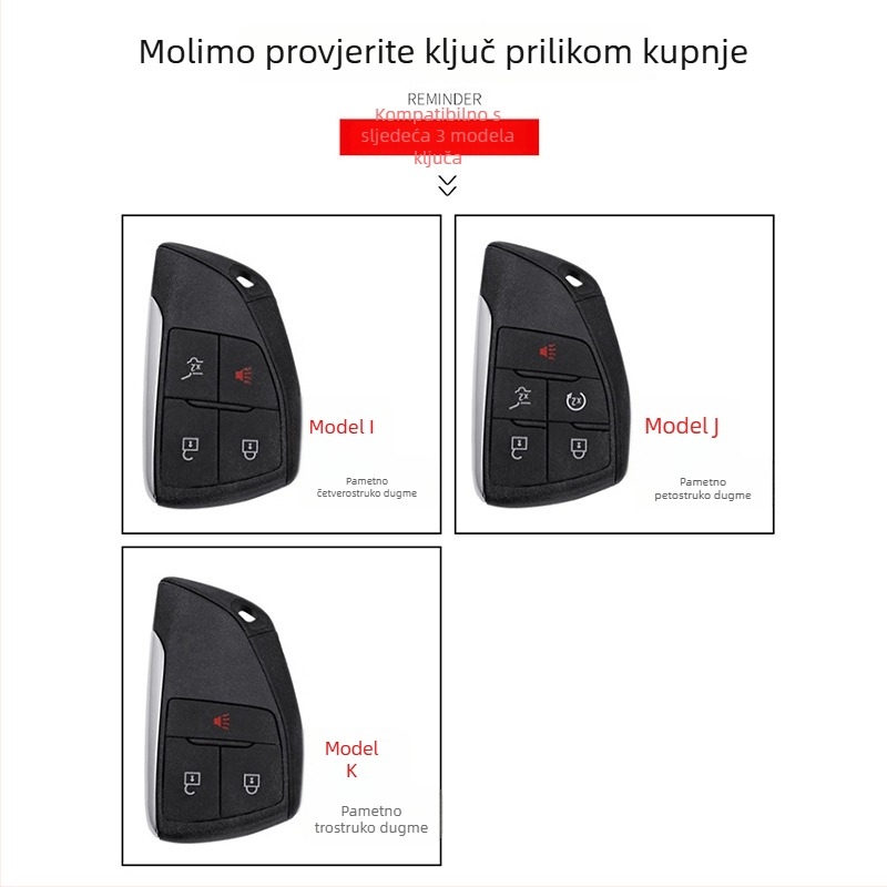 Kryt ključa Buick Envision Plus za Envision S 2023, premium kućište