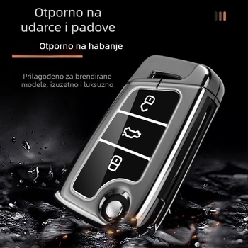 24 komada kućišta za ključeve VW Passat, Magotan, Sagitar, CC, Touran, Tiguan L, ID.4 – kućište ključa od cinkovog legura