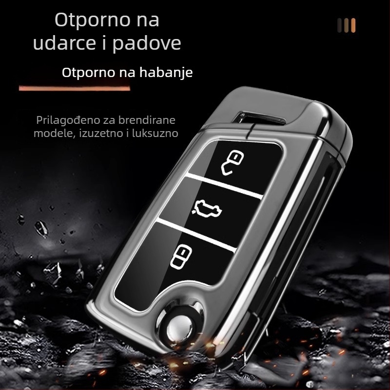 24 komada kućišta za ključeve VW Passat, Magotan, Sagitar, CC, Touran, Tiguan L, ID.4 – kućište ključa od cinkovog legura