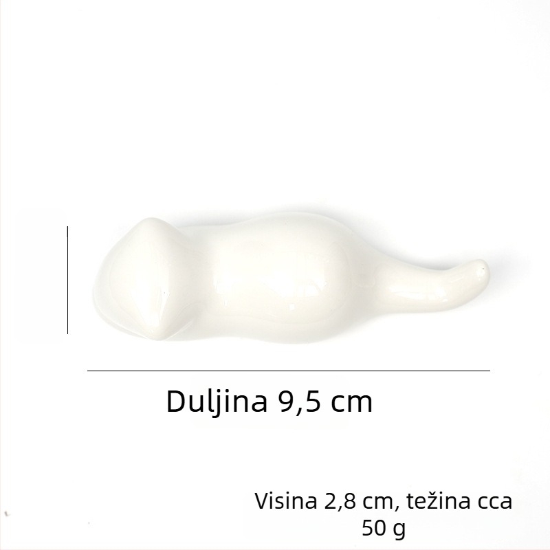 Keramički višenamjenski držač olovaka s motivima mačaka, kita, zeca i ptica – ukras radnog stola za kaligrafiju