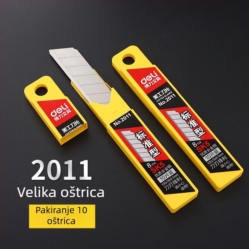 Čepele za višenamjenski nož – nehrđajući čelik; nož za tapete; nož za pakiranje; mali nož; plastični rezač papira