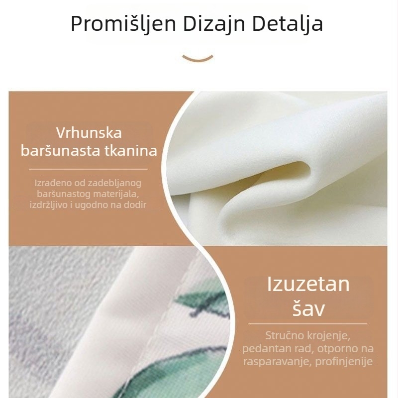 Stolni bežec u kineskom zen stilu, duga podloga za čajni stol, elegantan luksuzan dekorativni stolnjak.
