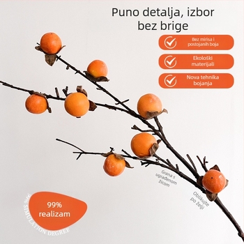 Umjetna biljka u zelenom, aranžman za dnevni boravak, dekoracija vaze