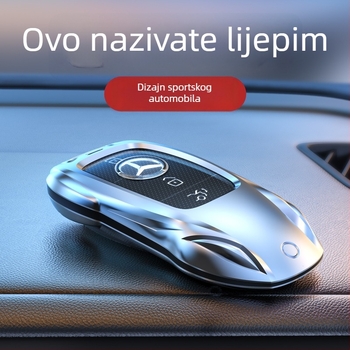 Kućište ključa Mercedes-Benz od cinkovog legura – zaštitna metalna kućišta za E300L, C260L, GLC, A200, C200, GLE