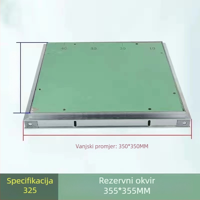Skriti pristupni panel za strop od gipsane ploče, aluminijska legura