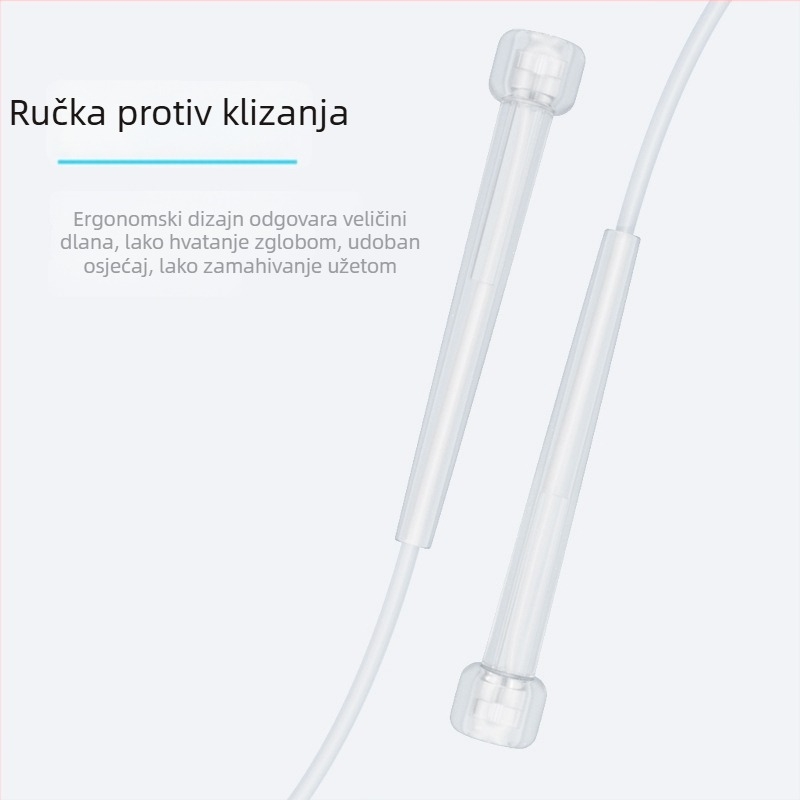 PVC švihadlo za djecu, preskakanje brzine, za početnike, pogodna za vrtić i prvi razred.