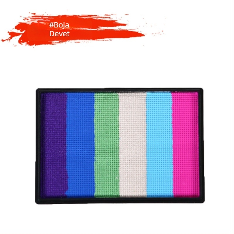 Dječji komplet za crtanje lica za početnike, cjeloviti set vodotopnih boja za lice za scenski makeup