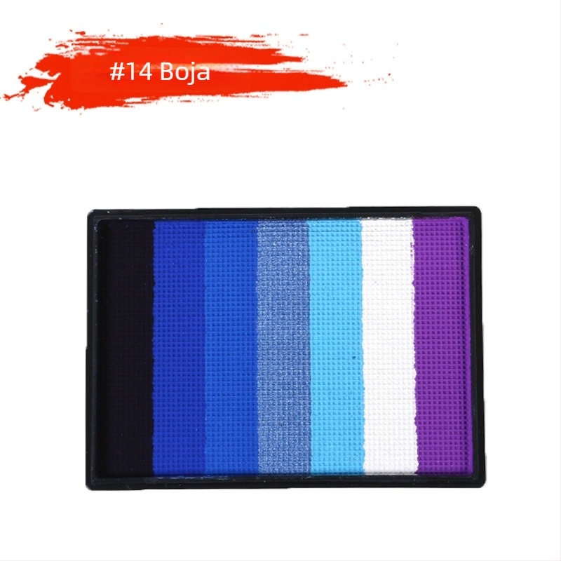 Dječji komplet za crtanje lica za početnike, cjeloviti set vodotopnih boja za lice za scenski makeup