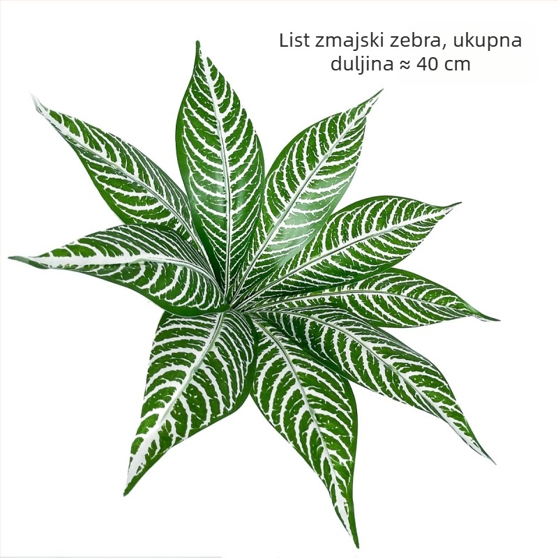 Vještačke zelene biljke za unutarnju svadbenu dekoraciju, umjetno cvijeće, paprati i male cvjetne aranžmane.