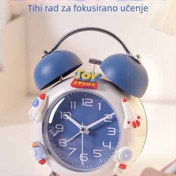 2025 Pametni mini budilnik za učenike osnovne i srednje škole, svjetleći brojčanik u mraku, napajanje baterijama, sladak stil