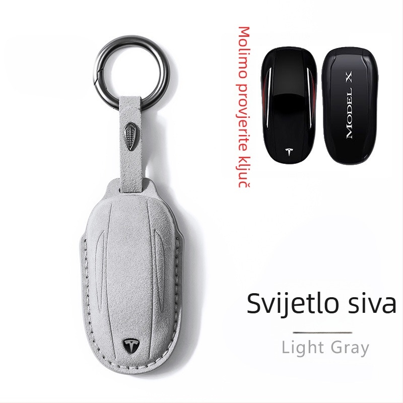 Nabuk futrola za ključ Tesla Model S/X/3/Y