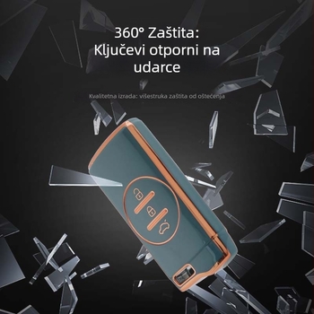 TPU kućište za ključ za Chery Xingtu TX Ruihu 7, 3X/5X LX – Lingyun Moon