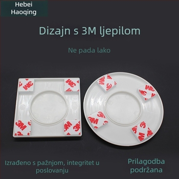 Dekorativni poklop za rupe u stijenci, kvadratni poklop za TV kablove i klimatizacijski uređaj