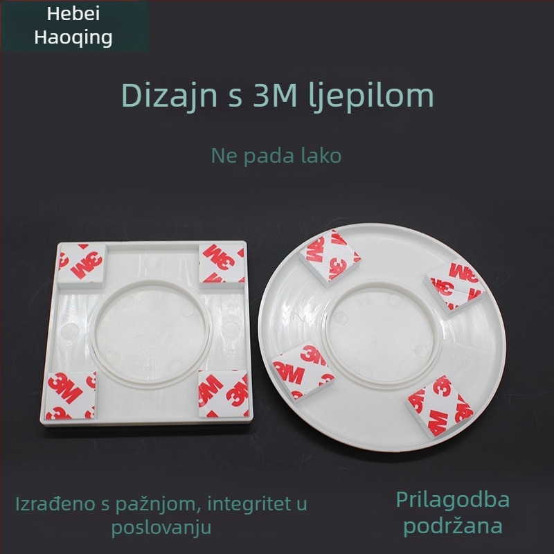 Dekorativni poklop za rupe u stijenci, kvadratni poklop za TV kablove i klimatizacijski uređaj