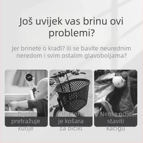 Čelična kabelska brava s kombinacijom za ormariće i arhive