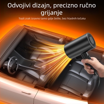 Kompaktni auto grijač 12V-24V – grijanje, odmrzavanje i odmagljivanje – brzo zagrijavanje zimi