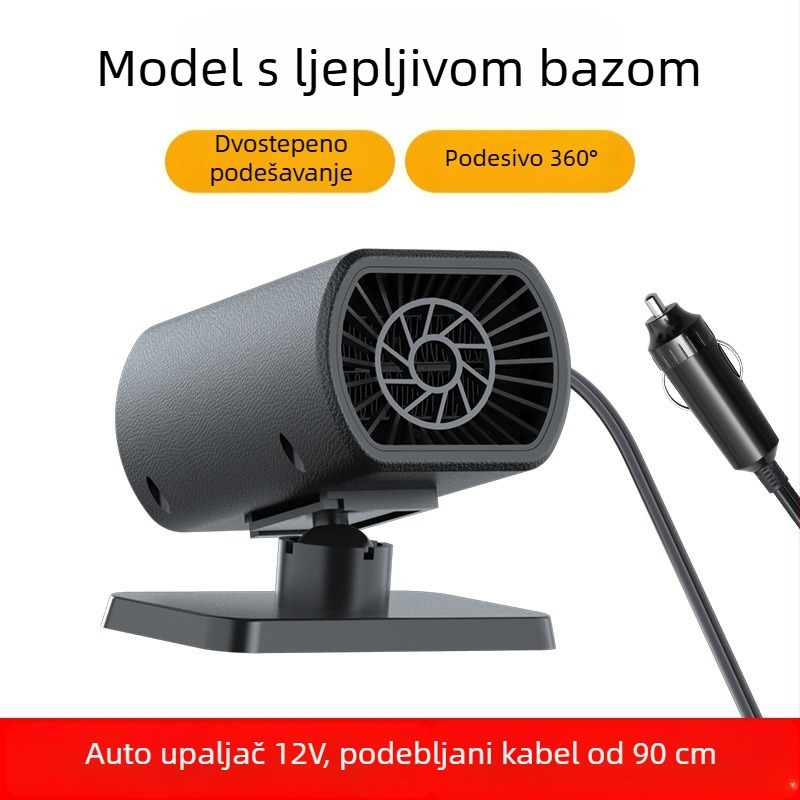Kompaktni auto grijač 12V-24V – grijanje, odmrzavanje i odmagljivanje – brzo zagrijavanje zimi