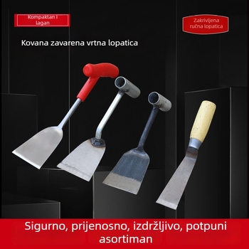 Mini set vrtnih alata: lopata za kopanje, sadnju i uklanjanje korova