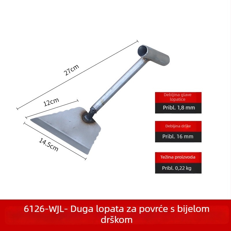 Mini set vrtnih alata: lopata za kopanje, sadnju i uklanjanje korova