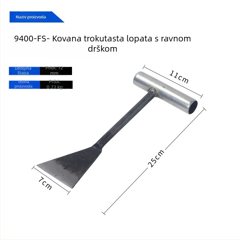 Mini set vrtnih alata: lopata za kopanje, sadnju i uklanjanje korova
