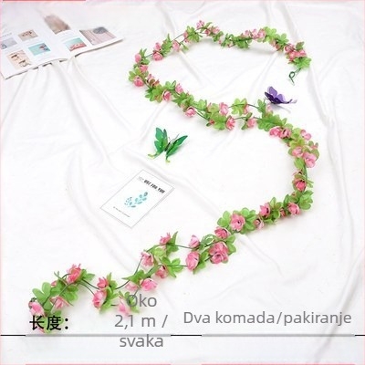 Umjetne vinove loze s ružama za svadbenu dekoraciju