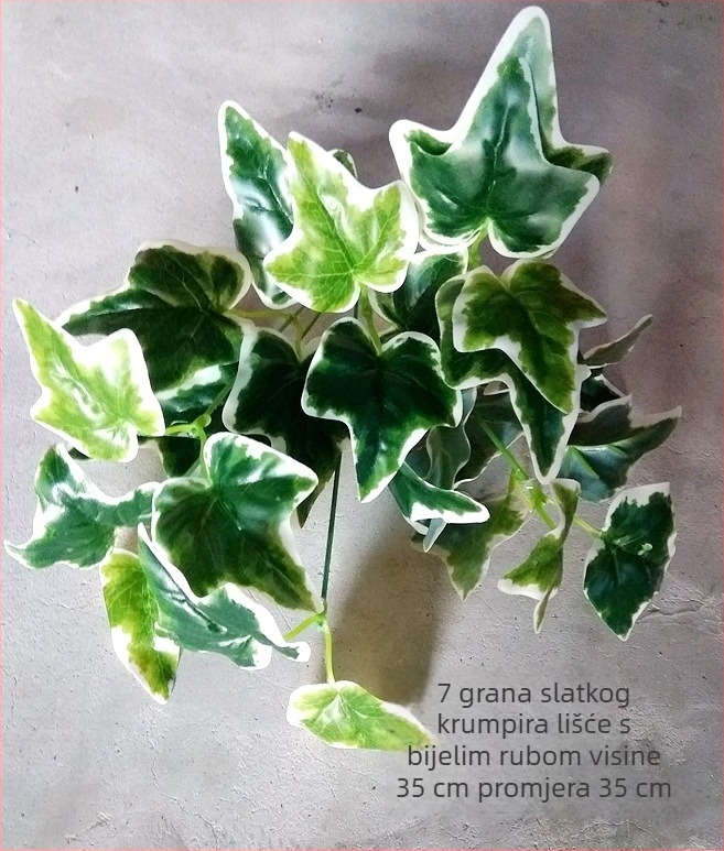 Umjetne biljke za zidnu i stolnu dekoraciju, dodaci travnjaka i mini bonsai, visina 10–30 cm