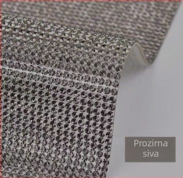 Potpuni diamantni stakleni kristali za DIY nakit i modne dodatke, dekorativne naljepnice s dvostranim ljepilom za kućišta telefona