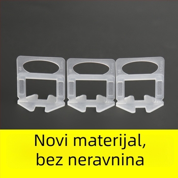 Osnovni klip za niveliranje pločica za zidove i podove