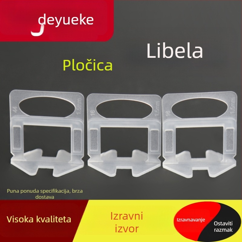 Osnovni klip za niveliranje pločica za zidove i podove