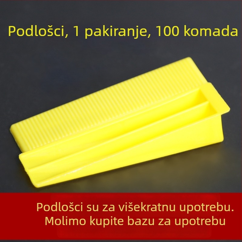 Osnovni klip za niveliranje pločica za zidove i podove