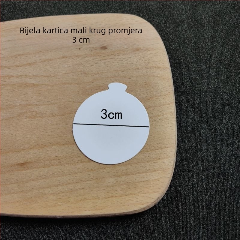 Debljina zlatnog dna za mousse s papirnom podlogom za pečenje, podloga za male kolače i deserte, kružni i kvadrati oblik, 5 cm, set od 4 komada