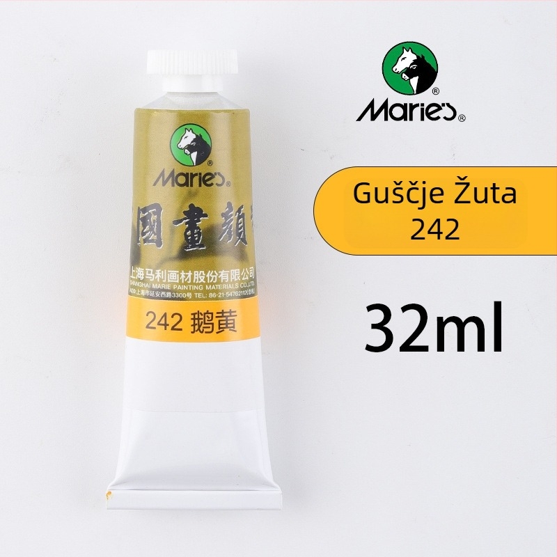 Mali marka 32ml pigment za kinesko slikanje – ink wash, krajina i Gongbi – jedna cijev, velik kapacitet, za početnike