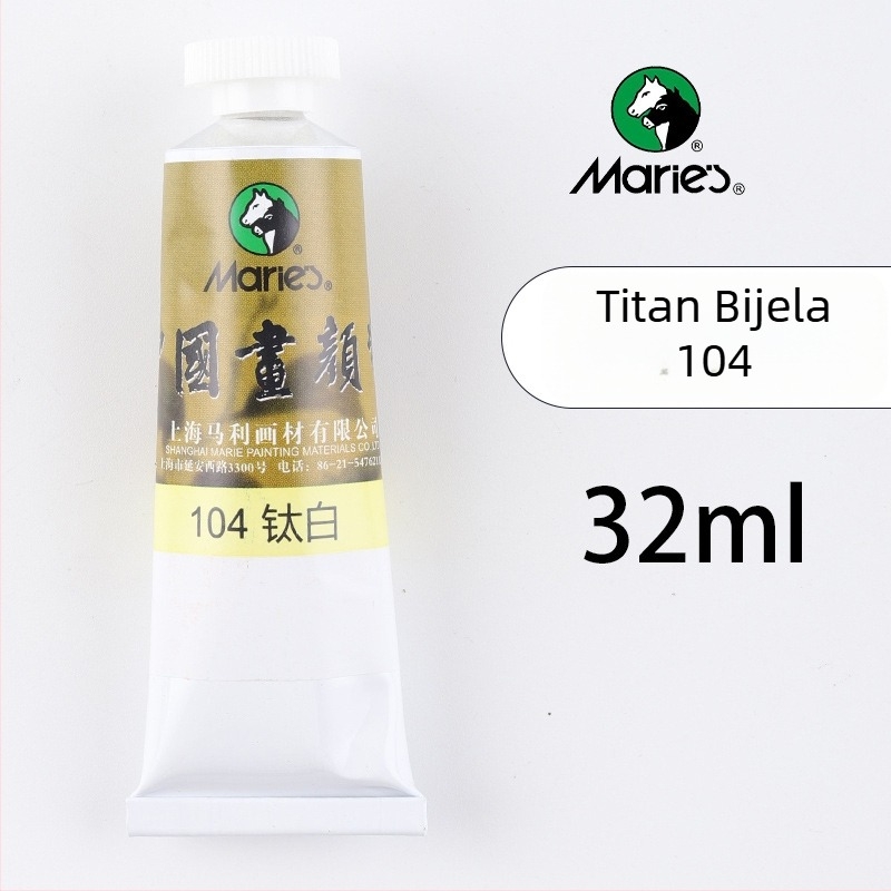 Mali marka 32ml pigment za kinesko slikanje – ink wash, krajina i Gongbi – jedna cijev, velik kapacitet, za početnike