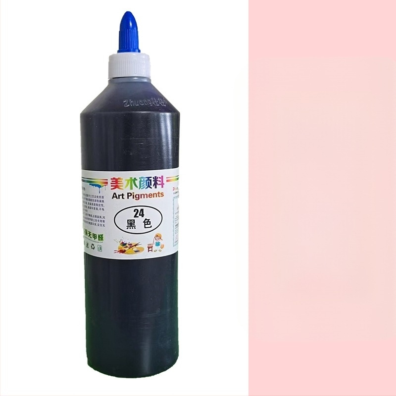 500 ml akrilne boje za djecu DIY grafit, slikanje gipsanih lutaka, set od 24 boja