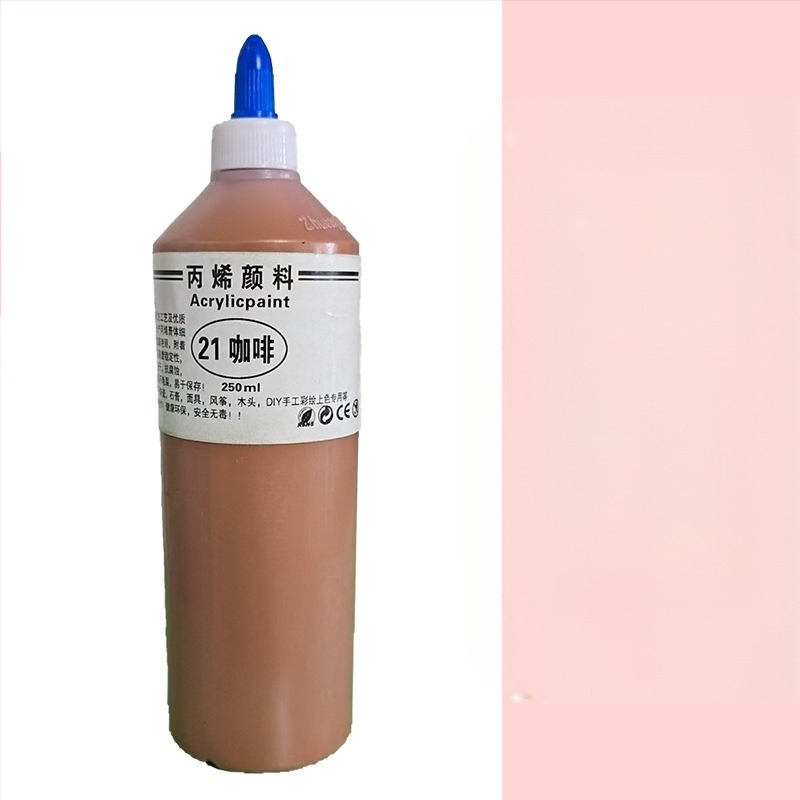 500 ml akrilne boje za djecu DIY grafit, slikanje gipsanih lutaka, set od 24 boja