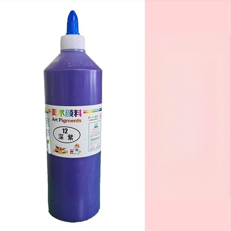 500 ml akrilne boje za djecu DIY grafit, slikanje gipsanih lutaka, set od 24 boja